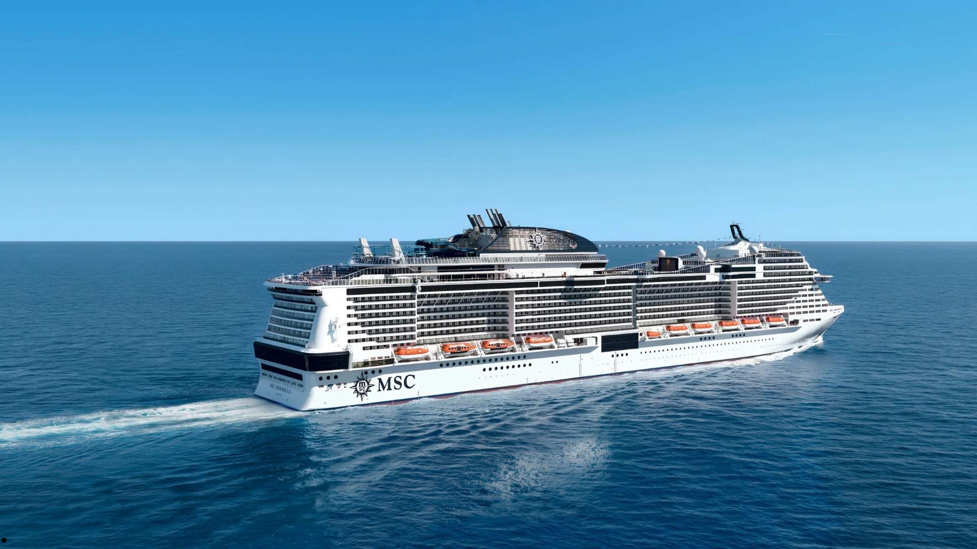 Grand world voyage aboard a cruise ship