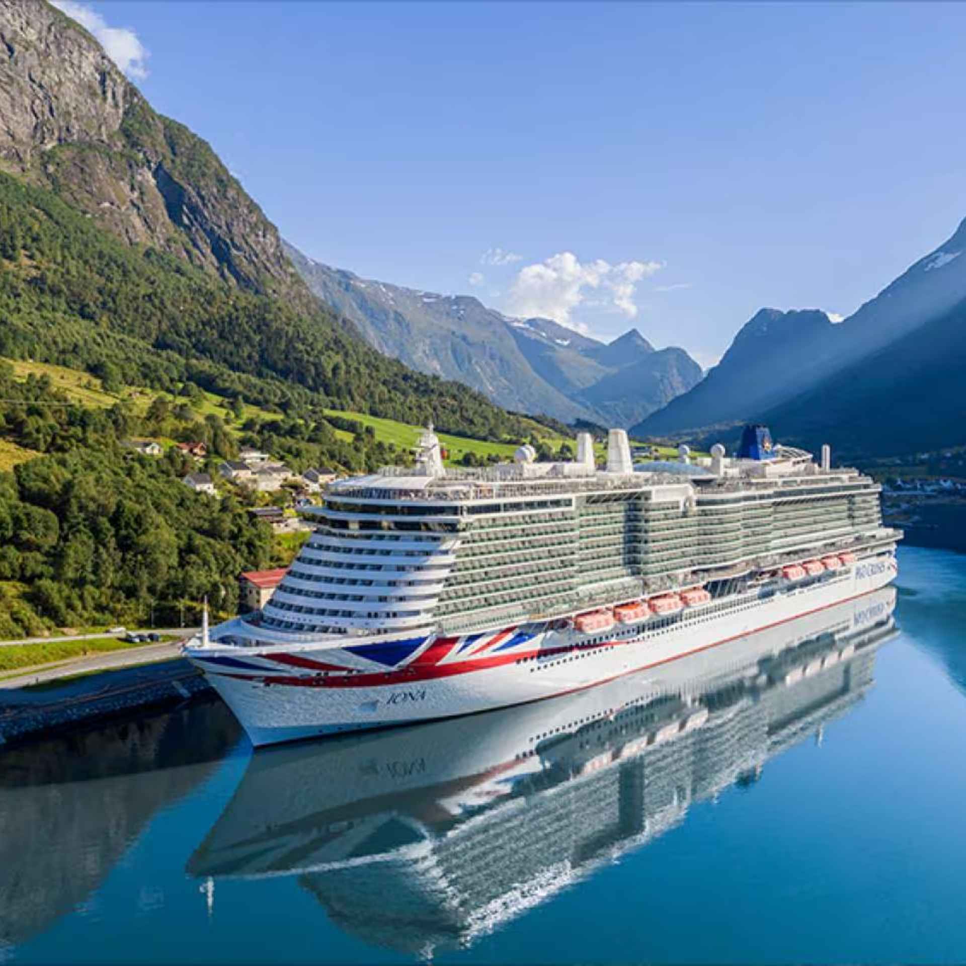 P and O Iona Norwegian Fjords cruise from Southampton