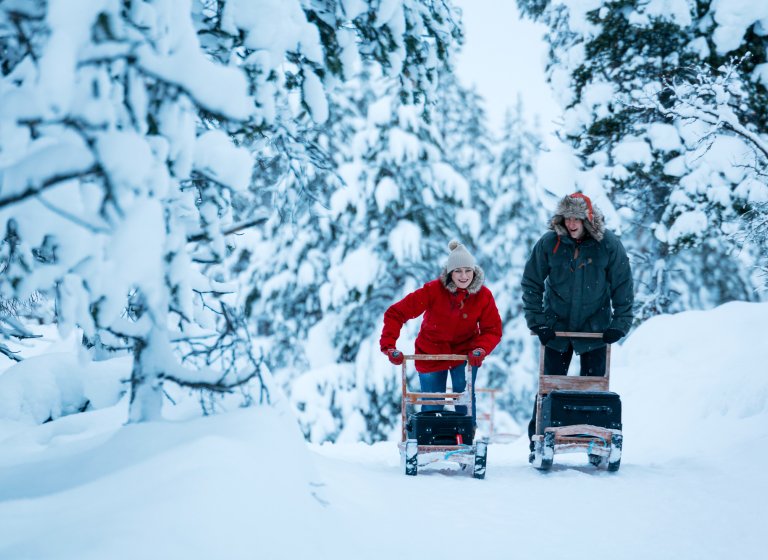 Kakslauttanen Arctic Resort in Finnish Lapland