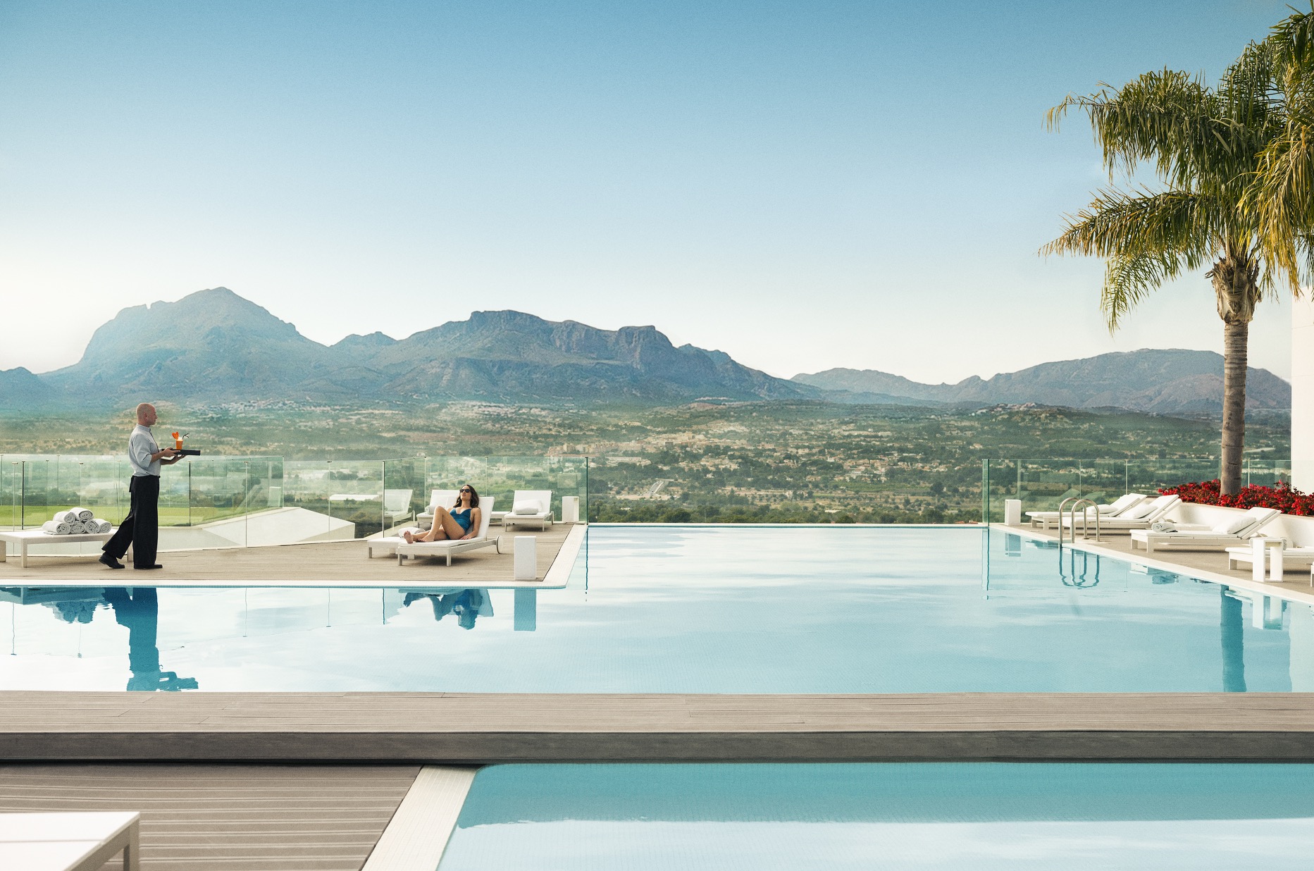 SHA Wellness Clinic overlooking the Mediterranean landscape in Spain
